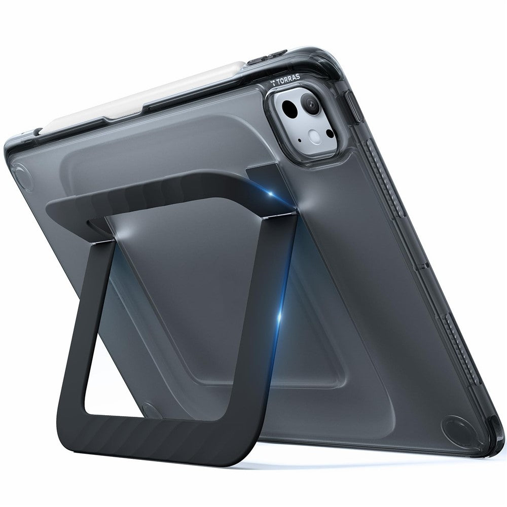 TORRAS Ostand K3 Neo Series For iPad Pro 11 (2025) / (2024) Case Kickstand Hard PC Impact Resistant Tablet Cover with Pen Slot (Amazon Packaging)