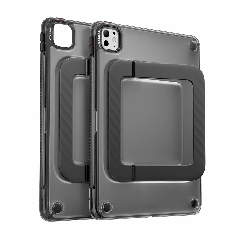 TORRAS Ostand K3 Neo Series For iPad Pro 11 (2025) / (2024) Case Kickstand Hard PC Impact Resistant Tablet Cover with Pen Slot (Amazon Packaging)