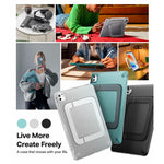 TORRAS Ostand K3 Neo Series For iPad Pro 11 (2025) / (2024) Case Kickstand Hard PC Impact Resistant Tablet Cover with Pen Slot (Amazon Packaging)