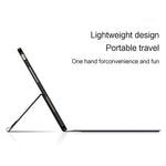 Oppo Pad 5 Pro Läderfodral + Pekplatta Bluetooth-kompatibelt tangentbord (utan bakgrundsbelysning)