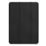 For Xiaomi Redmi Pad 2 SE / Pad 2 9.7 Case Trifold Stand Carbon Fiber Texture Leather Tablet Cover with Pen Slot