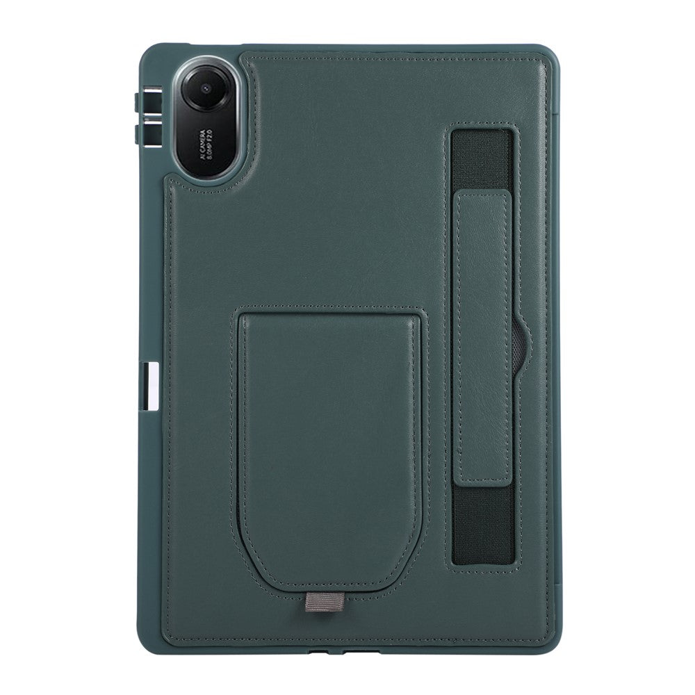 For Xiaomi Redmi Pad 2 11 Case Kickstand PU + TPU Tablet Cover with Wristband   /   Pen Slot