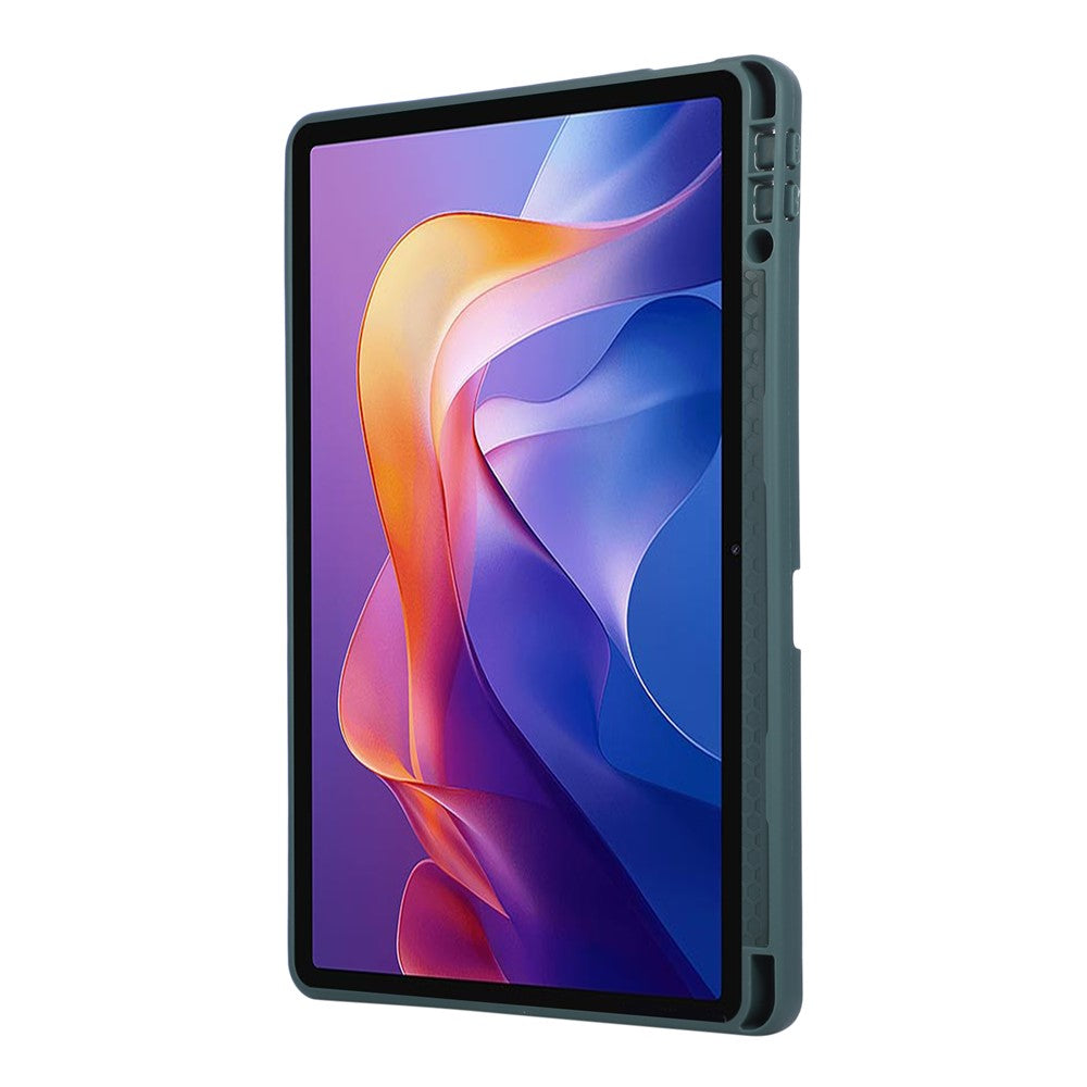 For Xiaomi Redmi Pad 2 11 Case Kickstand PU + TPU Tablet Cover with Wristband   /   Pen Slot
