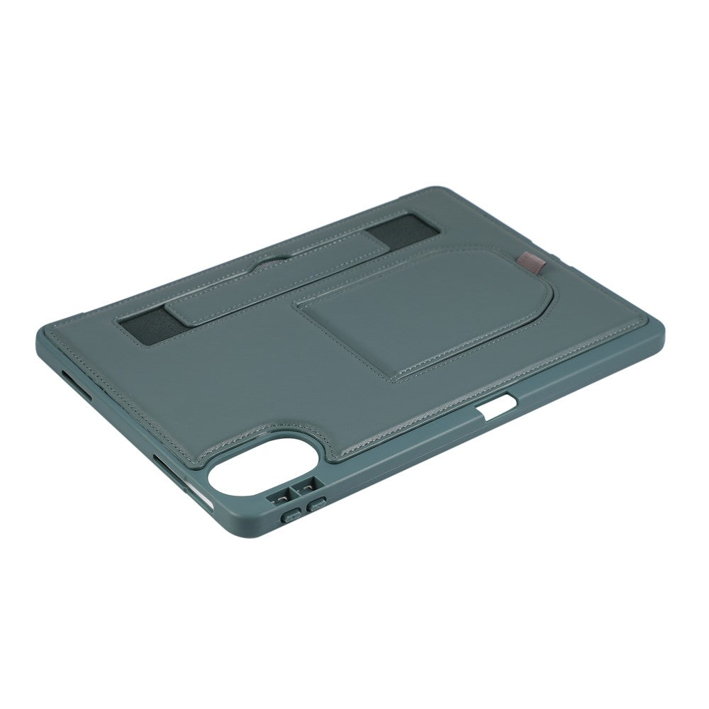 For Xiaomi Redmi Pad 2 11 Case Kickstand PU + TPU Tablet Cover with Wristband   /   Pen Slot