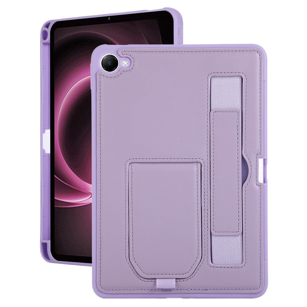 For Xiaomi Redmi K Pad 2 Case Kickstand PU + TPU Tablet Cover with Wristband   /   Pen Slot