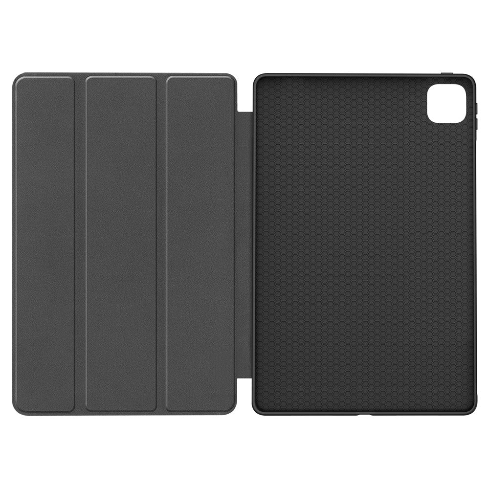 For Honor MagicPad 3 Pro 12.3  /  MagicPad 4 PU Leather Tri-fold Stand Tablet Case Smart Auto Wake  /  Sleep Folio Cover