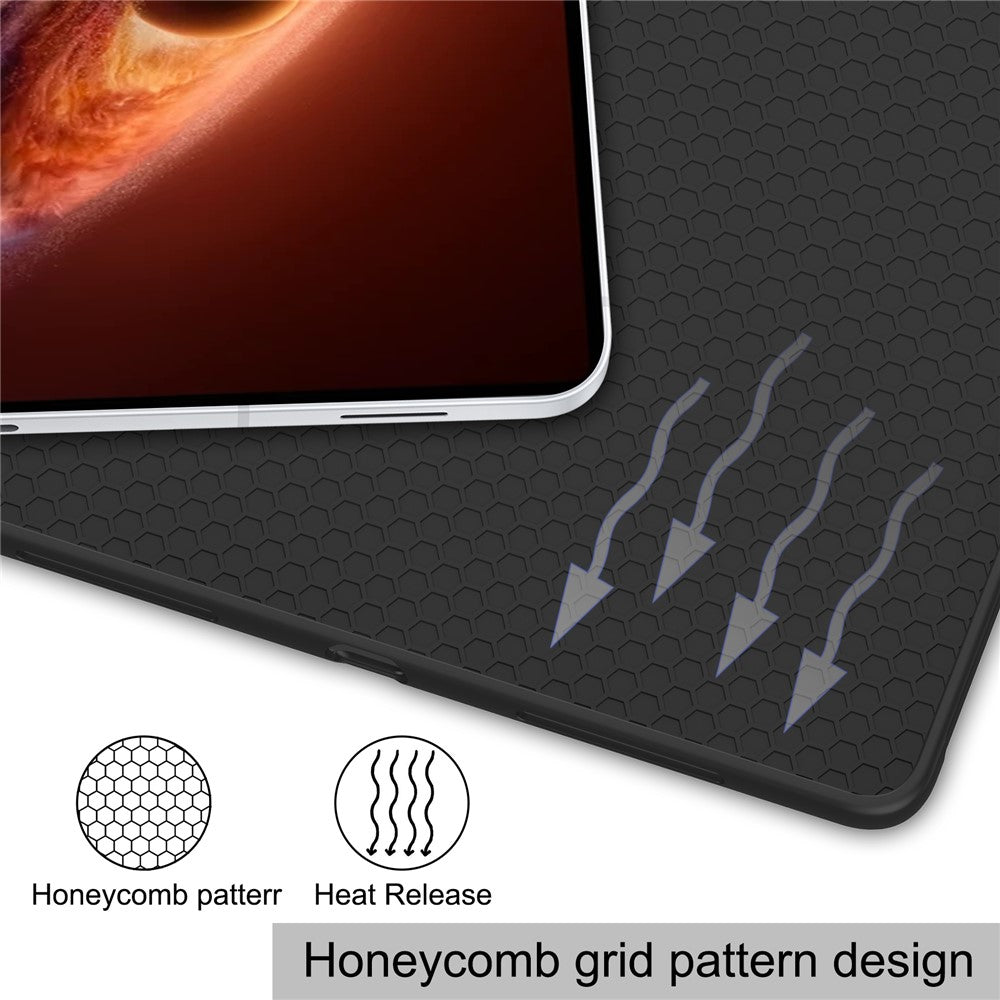 For Honor MagicPad 3 Pro 12.3  /  MagicPad 4 PU Leather Tri-fold Stand Tablet Case Smart Auto Wake  /  Sleep Folio Cover