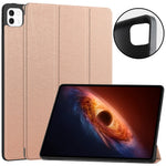 For Honor MagicPad 3 Pro 12.3  /  MagicPad 4 PU Leather Tri-fold Stand Tablet Case Smart Auto Wake  /  Sleep Folio Cover