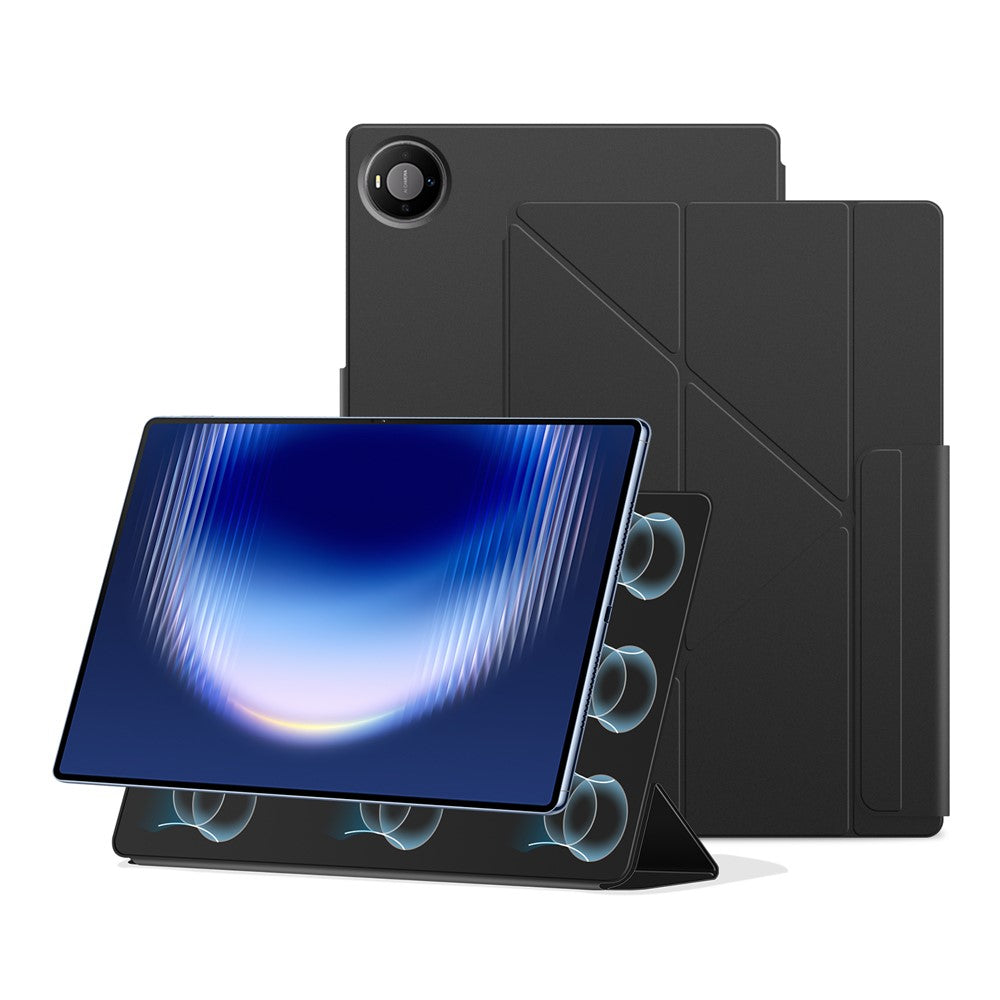 For Huawei MatePad Pro Max Y-type Stand Cover Anti-scratch Magnetic PU Leather Tablet Case