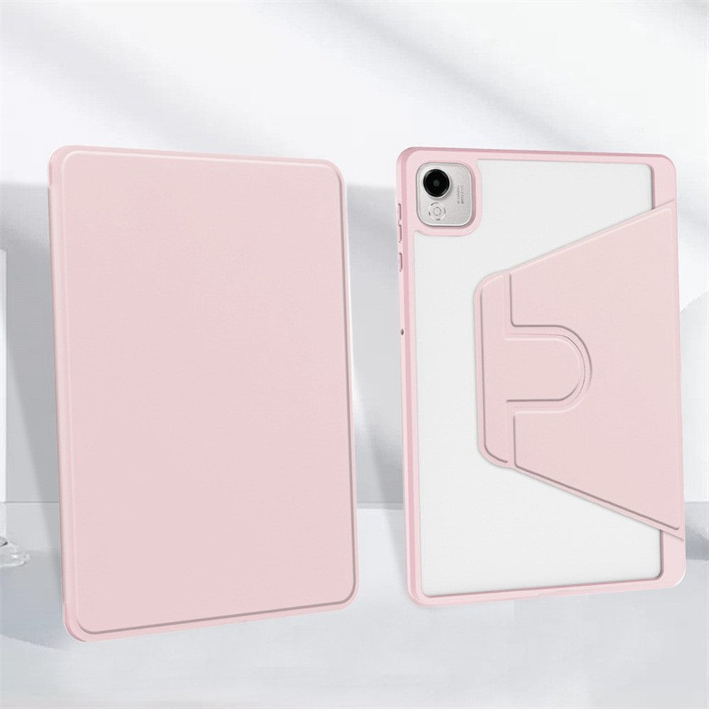 Til Honor Pad X9 Pro / Pad X9a Etui Roterende Stand PU Læder + TPU + Akryl med Blyantholder