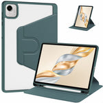 Til Honor Pad X9 Pro / Pad X9a Etui Roterende Stand PU Læder + TPU + Akryl med Blyantholder