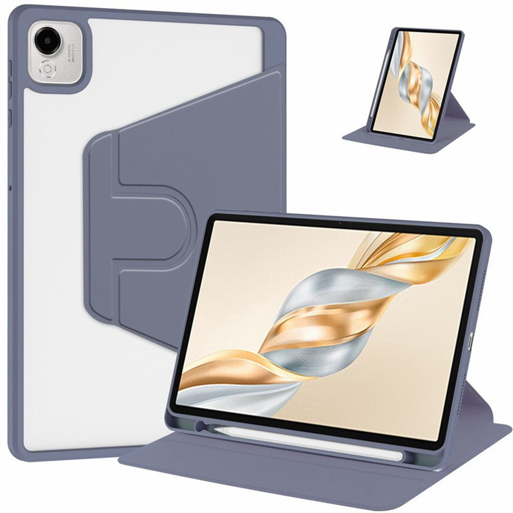 Til Honor Pad X9 Pro / Pad X9a Etui Roterende Stand PU Læder + TPU + Akryl med Blyantholder