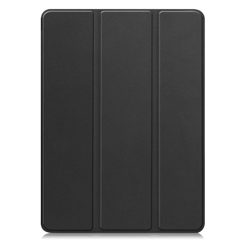 For Oppo Pad 5 Pro / OnePlus Pad 4 PU Leather Tablet Case Anti-drop Tri-Fold Stand Slim Protective Cover