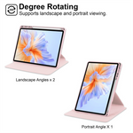 For Xiaomi Redmi Pad 2 11 Case Rotating Stand PU Leather + TPU + Acrylic with Pencil Holder
