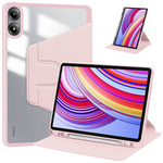 For Xiaomi Poco Pad 4G / Xiaomi Redmi Pad Pro 5G / Xiaomi Redmi Pad Pro Case Rotating Stand PU Leather + TPU + Acrylic with Pencil Holder