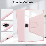 Til Honor Pad 9 Etui Roterende Stand PU Læder + TPU + Akryl med Blyantholder