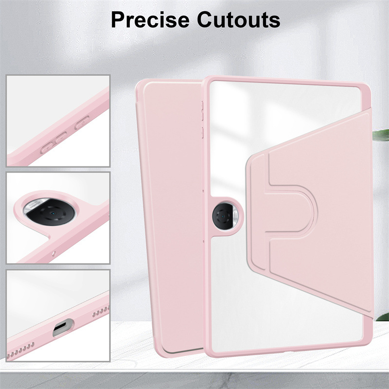 Til Honor Pad 9 Etui Roterende Stand PU Læder + TPU + Akryl med Blyantholder