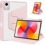 For Lenovo Xiaoxin Pad 11 2025 Case Rotating Stand PU Leather + TPU + Acrylic with Pencil Holder
