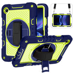 For Xiaomi Redmi Pad 2 SE / Pad 2 9.7 Case Silicone + PC Kickstand Tablet Cover with Shoulder Strap