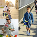 For Xiaomi Redmi Pad 2 SE / Pad 2 9.7 Case Silicone + PC Kickstand Tablet Cover with Shoulder Strap