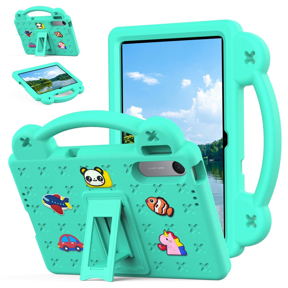 For Xiaomi Redmi Pad 2 SE  /  Pad 2 9.7 Case Kids Cartoon Patterns Hand Grip Kickstand Tablet EVA Cover