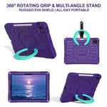 Kickstand Tablet Case For iPad Air 11 (2026) / (2025) / (2024) / iPad Pro 11 (2025) / (2024) / (2022) / (2021) / (2020) / (2018) / iPad Air (2022) / (2020) / iPad (2025) / iPad 10.9 (2022) PC + EVA Cover with Shoulder Strap