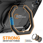 Til Xiaomi Redmi Pad 2 9.7 Etui Ring Kickstand PC + Silikone Stødsikkert Tablet Cover
