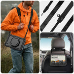Til Xiaomi Redmi Pad 2 9.7 Etui Ring Kickstand PC + Silikone Stødsikkert Tablet Cover