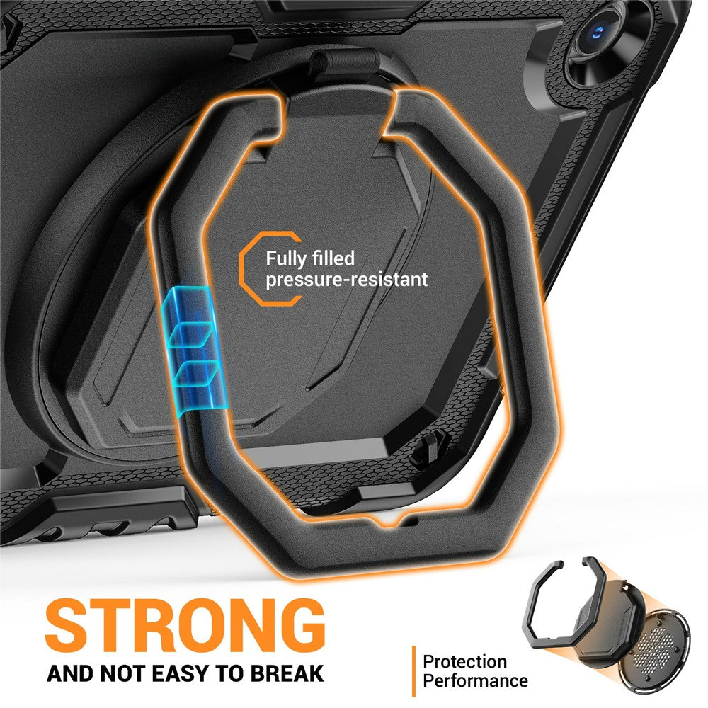 Til Xiaomi Redmi Pad 2 9.7 Standercover PC + silikone tabletcover med skulderrem