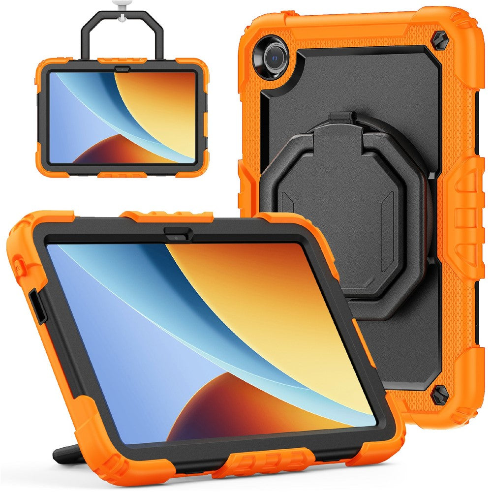 Til Xiaomi Redmi Pad 2 9.7 Standercover PC + silikone tabletcover med skulderrem