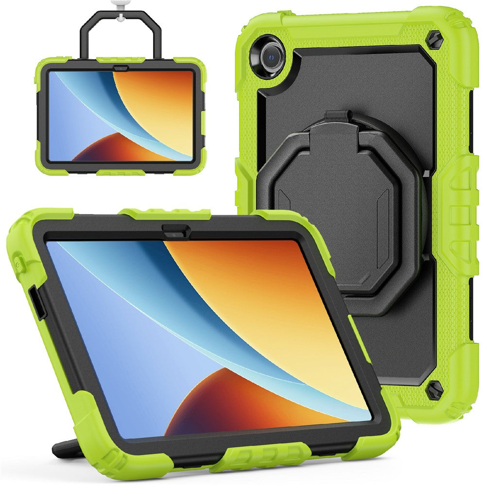 Til Xiaomi Redmi Pad 2 9.7 Standercover PC + silikone tabletcover med skulderrem