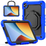 For Xiaomi Redmi Pad 2 9.7 Kickstand Case PC + Silicone Tablet Cover with Shoulder Strap