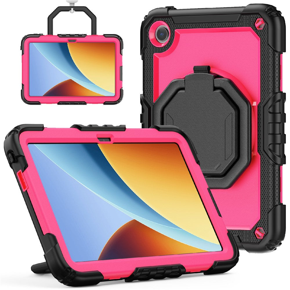Til Xiaomi Redmi Pad 2 9.7 Standercover PC + silikone tabletcover med skulderrem