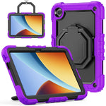 For Xiaomi Redmi Pad 2 9.7 Kickstand Case PC + Silicone Tablet Cover with Shoulder Strap