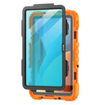 For Xiaomi Redmi Pad 2 9.7 Case Hand Strap Kickstand PC + Silicone Tablet Cover with PET Film and Shoulder Strap