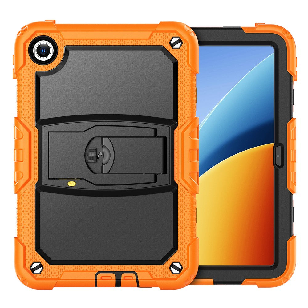 For Xiaomi Redmi Pad 2 9.7 Case with Shoulder Strap Kickstand PC + Silicone Shockproof Tablet Cover