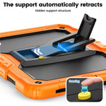 For Xiaomi Redmi Pad 2 9.7 Case with Shoulder Strap Kickstand PC + Silicone Shockproof Tablet Cover