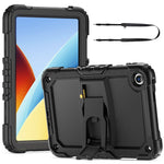 For Xiaomi Redmi Pad 2 9.7 Case with Shoulder Strap Kickstand PC + Silicone Shockproof Tablet Cover