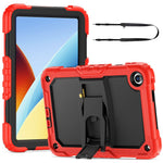 For Xiaomi Redmi Pad 2 9.7 Case with Shoulder Strap Kickstand PC + Silicone Shockproof Tablet Cover