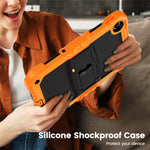 For Xiaomi Redmi Pad 2 9.7 Case Kickstand PC + Silicone Shockproof Tablet Cover