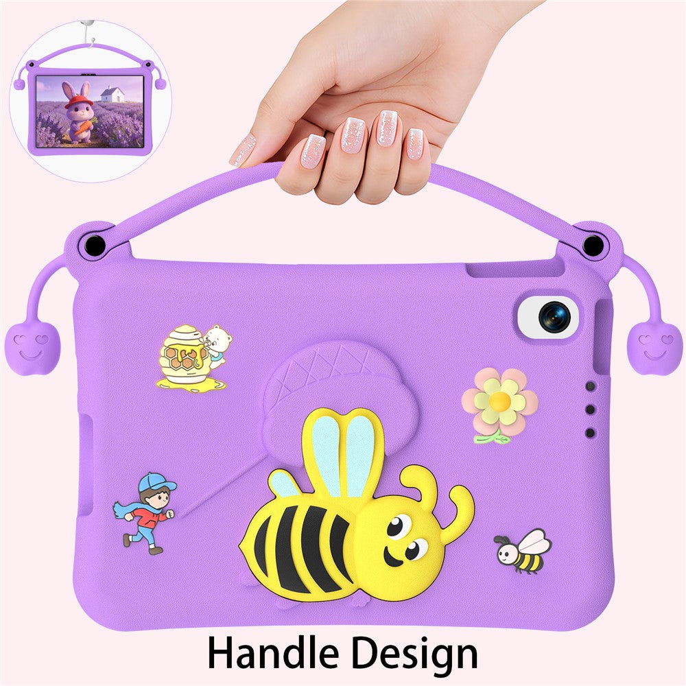 EVA Case For Xiaomi Redmi Pad 2 SE / Redmi Pad 2 9.7 Bee Style Kickstand Tablet Cover with Carry Handle