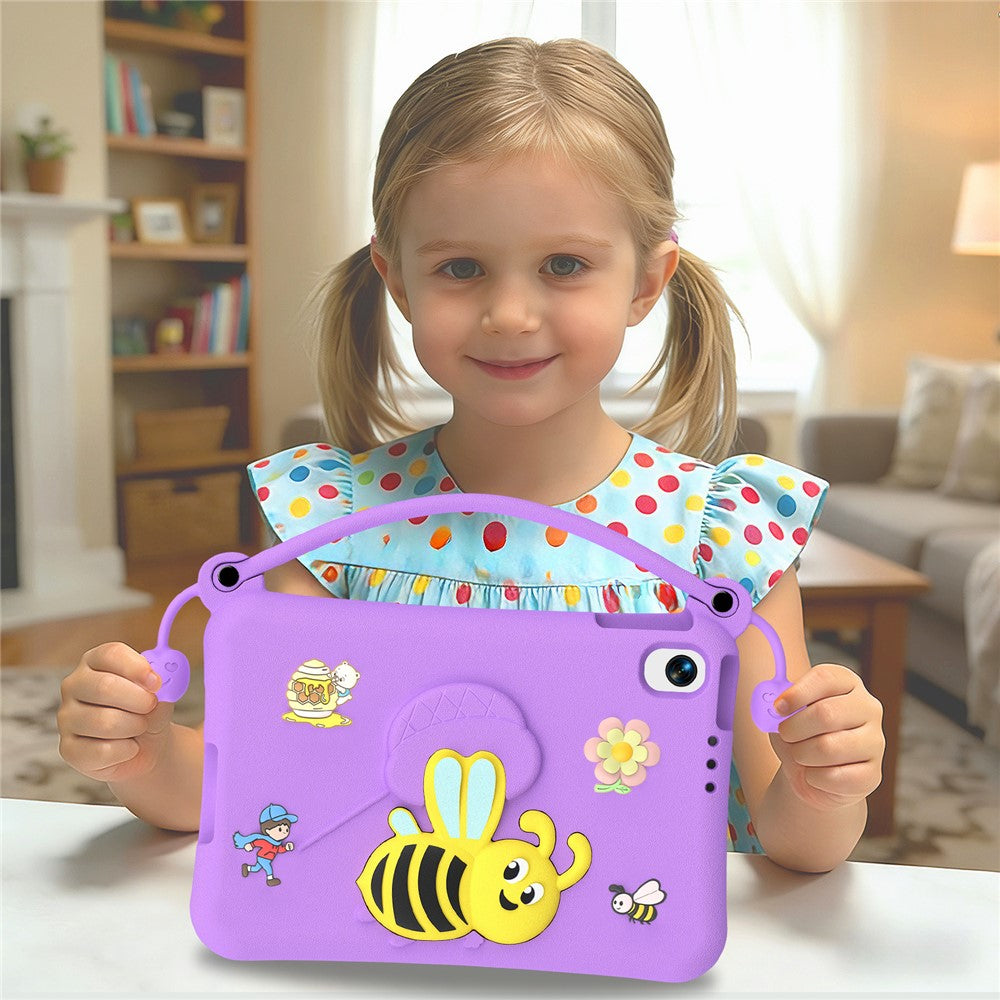 EVA Case For Xiaomi Redmi Pad 2 SE / Redmi Pad 2 9.7 Bee Style Kickstand Tablet Cover with Carry Handle