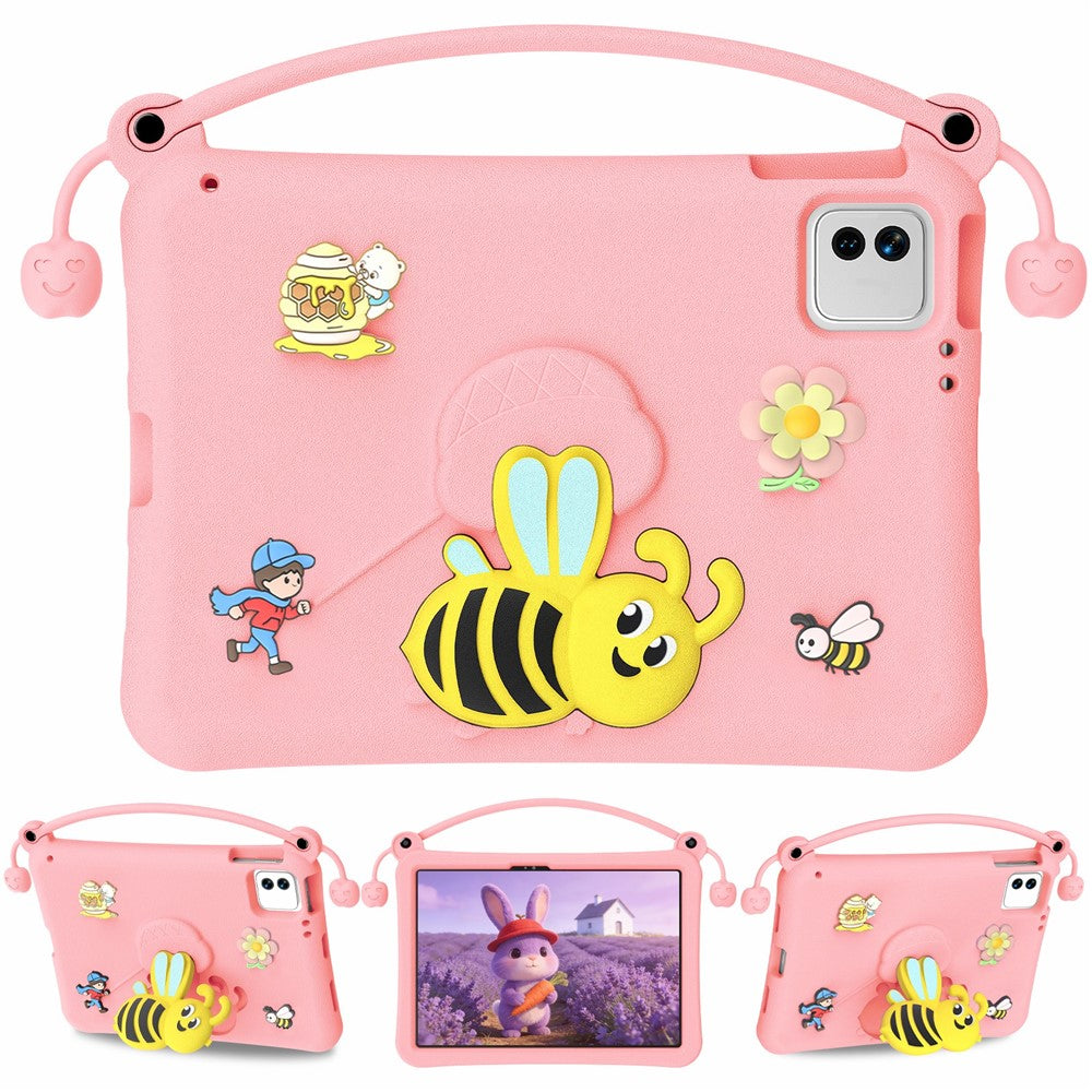 EVA Case For Xiaomi Pad 7  /  Pad 7 Pro  /  Pad 8  /  Pad 8 Pro  /  Poco Pad X1 Bee Style Kickstand Tablet Cover with Carry Handle