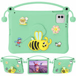 EVA Case For Xiaomi Pad 7  /  Pad 7 Pro  /  Pad 8  /  Pad 8 Pro  /  Poco Pad X1 Bee Style Kickstand Tablet Cover with Carry Handle