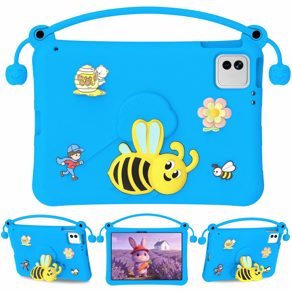 EVA Case For Xiaomi Pad 7  /  Pad 7 Pro  /  Pad 8  /  Pad 8 Pro  /  Poco Pad X1 Bee Style Kickstand Tablet Cover with Carry Handle