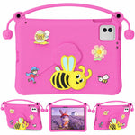 EVA Case For Xiaomi Pad 7  /  Pad 7 Pro  /  Pad 8  /  Pad 8 Pro  /  Poco Pad X1 Bee Style Kickstand Tablet Cover with Carry Handle