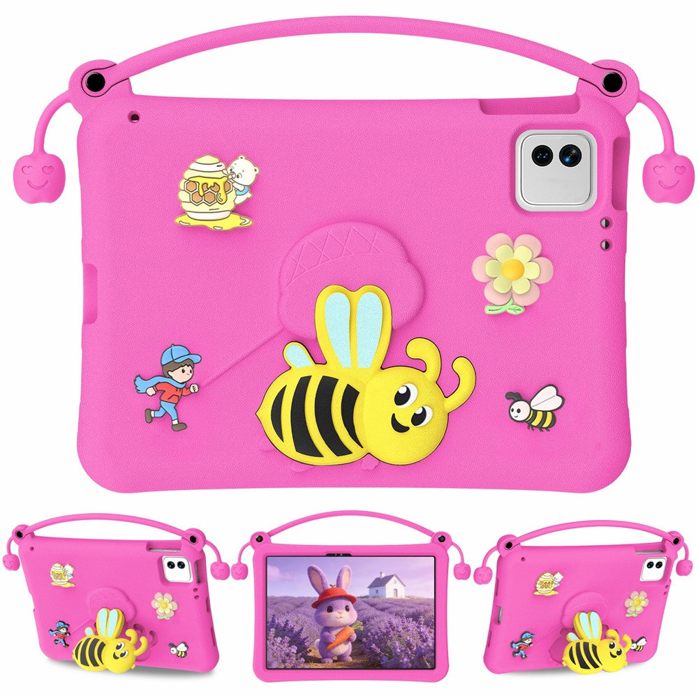 EVA Case For Xiaomi Pad 7  /  Pad 7 Pro  /  Pad 8  /  Pad 8 Pro  /  Poco Pad X1 Bee Style Kickstand Tablet Cover with Carry Handle