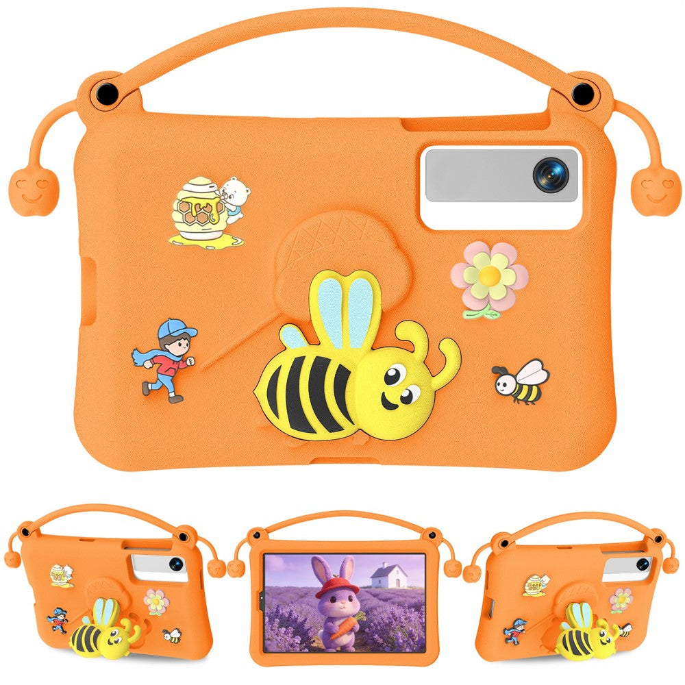 For Lenovo Legion Y700 (Gen 5) / Gen 4 EVA Case Bee Style Kickstand Tablet Cover with Carry Handle