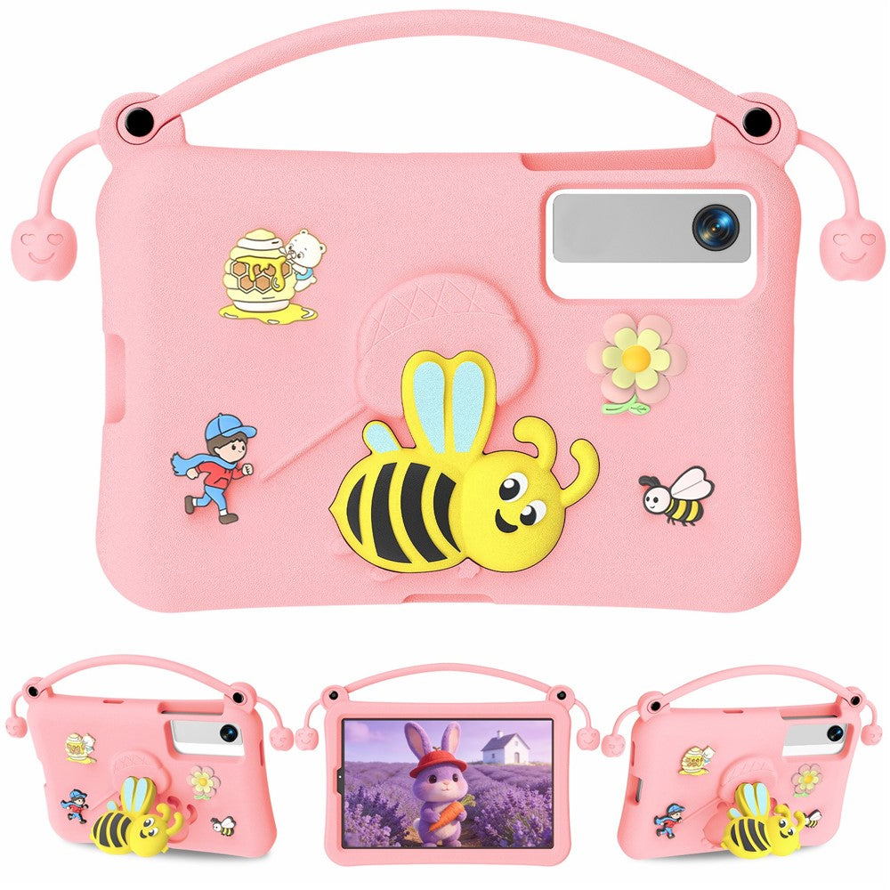 For Lenovo Legion Y700 (Gen 5) / Gen 4 EVA Case Bee Style Kickstand Tablet Cover with Carry Handle