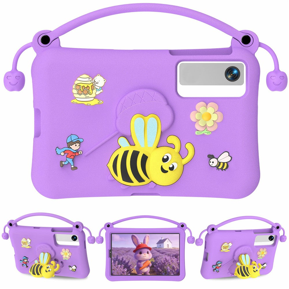 For Lenovo Legion Y700 (Gen 5) / Gen 4 EVA Case Bee Style Kickstand Tablet Cover with Carry Handle